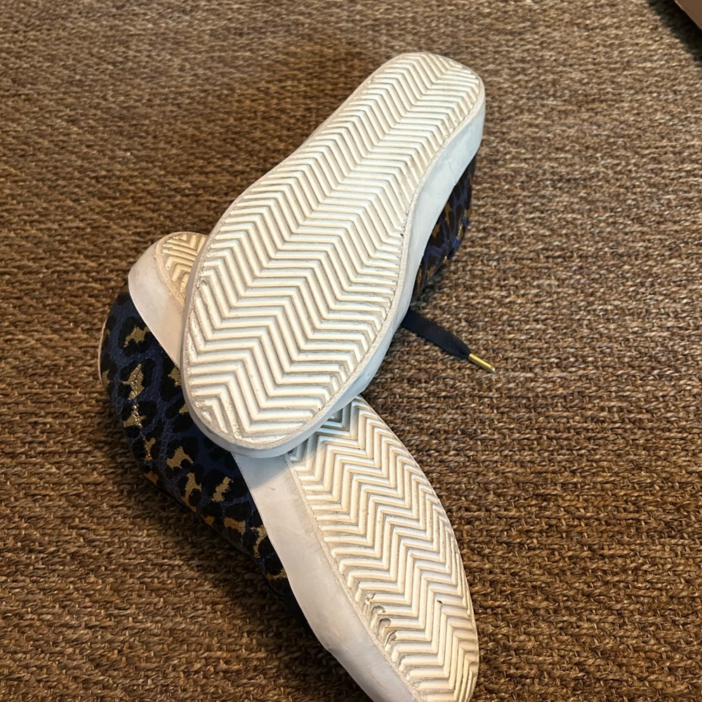 Zadig & Voltaire Gold and Black Sneakers - Picture 6 of 9